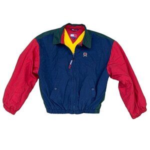 VINTAGE Tommy Hilfiger Colourblock Jacket Small